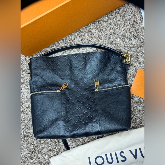 melie m empreinte louis vuitton black Handbag - Picture 5 of 11